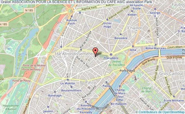 plan association Association Pour La Science Et L'information Du Cafe Asic Paris