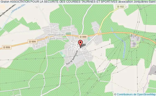 plan association Association Pour La Securite Des Courses Taurines Et Sportives Jonquières-Saint-Vincent