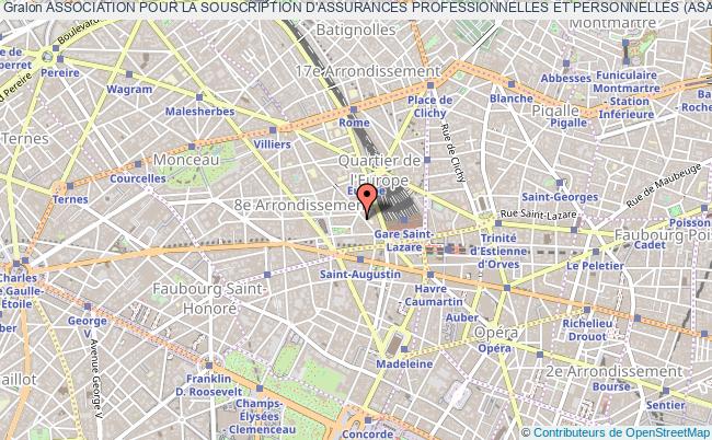 plan association Association Pour La Souscription D'assurances Professionnelles Et Personnelles (asapp) PARIS