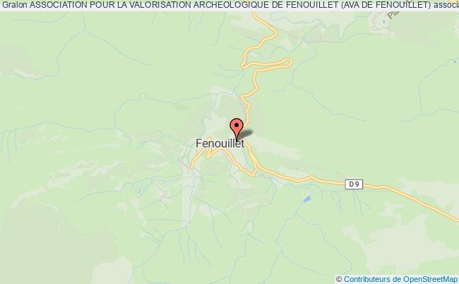 ASSOCIATION POUR LA VALORISATION ARCHEOLOGIQUE DE FENOUILLET (AVA DE FENOUILLET)