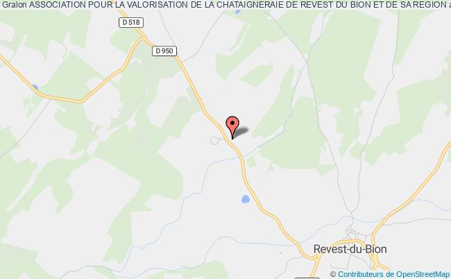 plan association Association Pour La Valorisation De La Chataigneraie De Revest Du Bion Et De Sa Region Revest-du-Bion