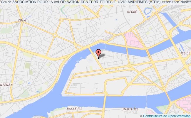 plan association Association Pour La Valorisation Des Territoires Fluvio-maritimes (atfm) Nantes
