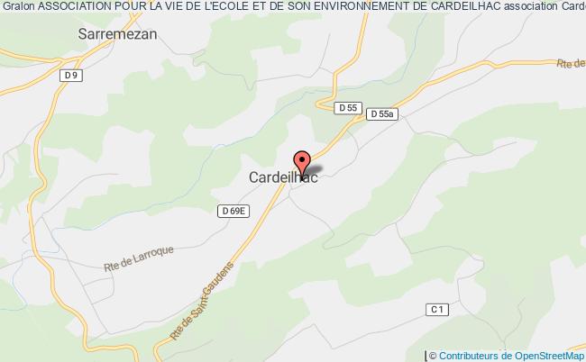 ASSOCIATION POUR LA VIE DE L'ECOLE ET DE SON ENVIRONNEMENT DE CARDEILHAC