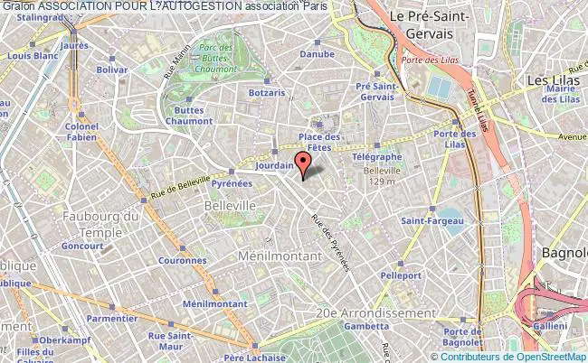 plan association Association Pour L?autogestion Paris