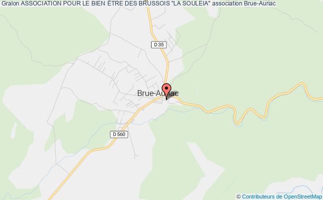 plan association Association Pour Le Bien Être Des Brussois "la Souleia" Brue-Auriac
