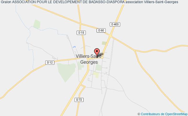 plan association Association Pour Le Developement De Badasso-diaspora Villiers-Saint-Georges