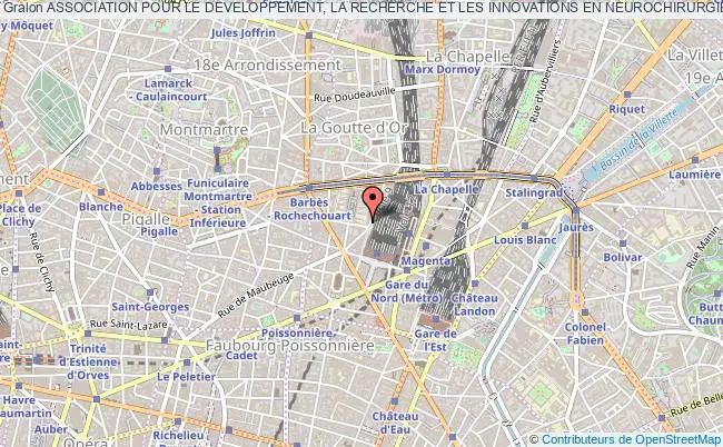 plan association Association Pour Le Developpement, La Recherche Et Les Innovations En Neurochirurgie A.d.r.i.e.n Paris