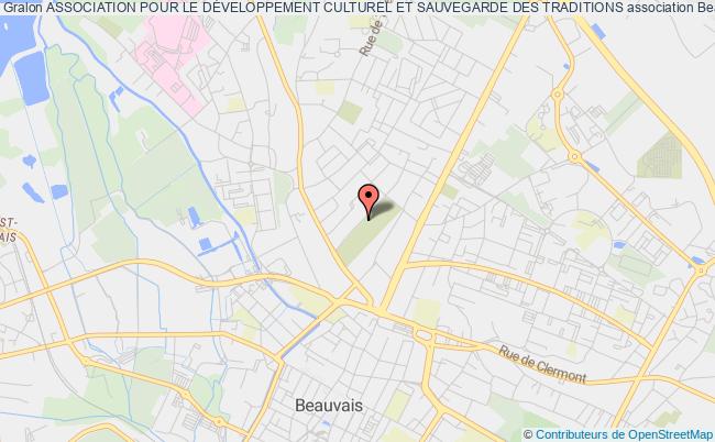 plan association Association Pour Le DÉveloppement Culturel Et Sauvegarde Des Traditions Beauvais