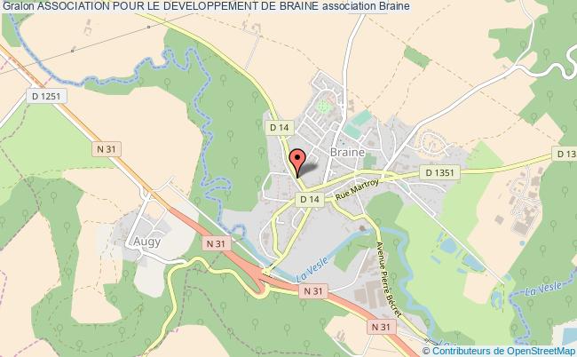 plan association Association Pour Le Developpement De Braine Braine