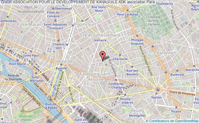 plan association Association Pour Le Developpement De Kanaguile Adk Paris