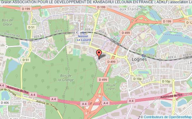 plan association Association Pour Le Developpement De Kansaghui Lelouma En France ( Adklf) Lognes