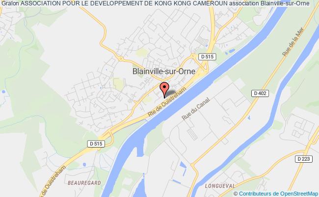 plan association Association Pour Le Developpement De Kong Kong Cameroun Blainville-sur-Orne
