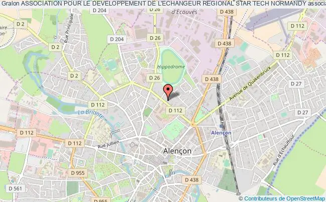plan association Association Pour Le Developpement De L'echangeur Regional Star Tech Normandy Alençon
