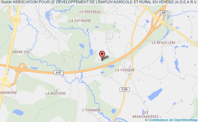 plan association Association Pour Le Developpement De L'emploi Agricole Et Rural En Vendee (a.d.e.a.r.v.) Roche-sur-Yon