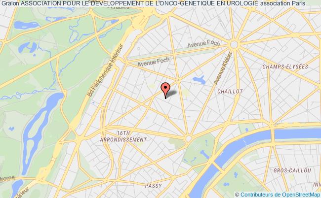plan association Association Pour Le Developpement De L'onco-genetique En Urologie Paris