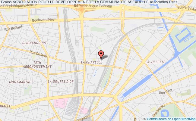 plan association Association Pour Le Developpement De La Communaute Asexuelle Paris