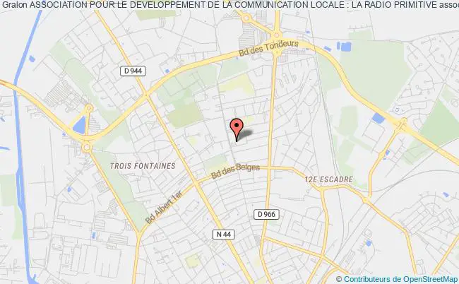 plan association Association Pour Le Developpement De La Communication Locale : La Radio Primitive Reims