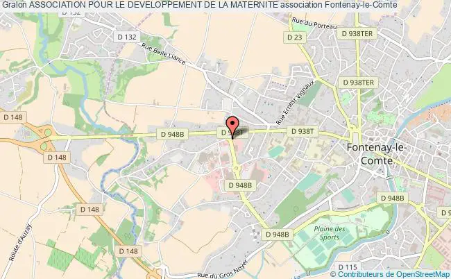 plan association Association Pour Le Developpement De La Maternite Fontenay-le-Comte