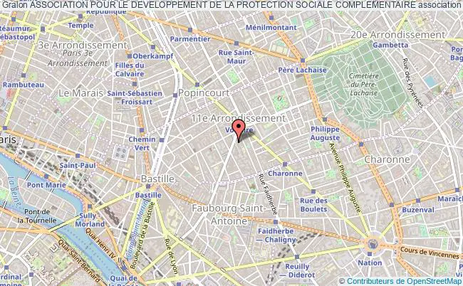 plan association Association Pour Le Developpement De La Protection Sociale Complementaire Paris