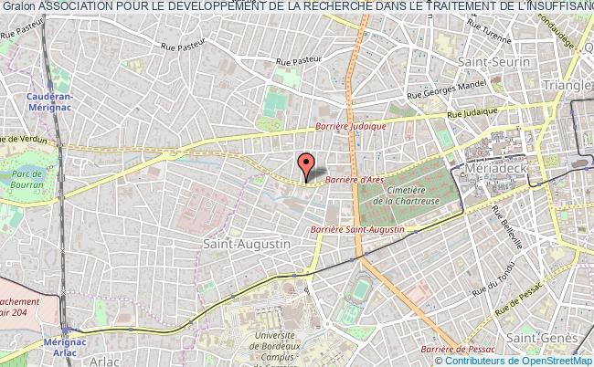plan association Association Pour Le Developpement De La Recherche Dans Le Traitement De L'insuffisance Renale - A.d.r.t.i.r. Bordeaux