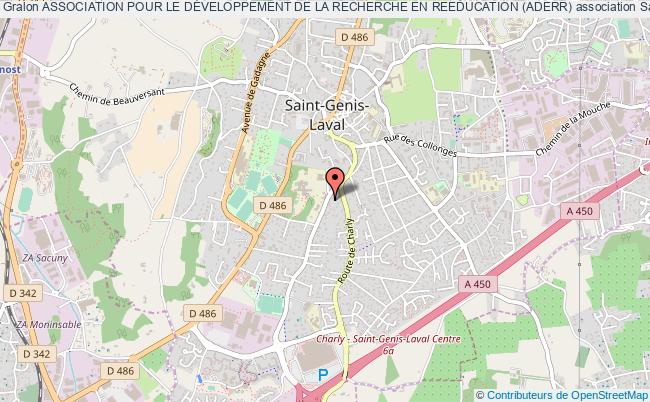 plan association Association Pour Le DÉveloppement De La Recherche En Reeducation (aderr) Saint-Genis-Laval