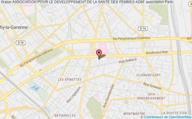 plan association Association Pour Le Developpement De La Sante Des Femmes Adsf Paris