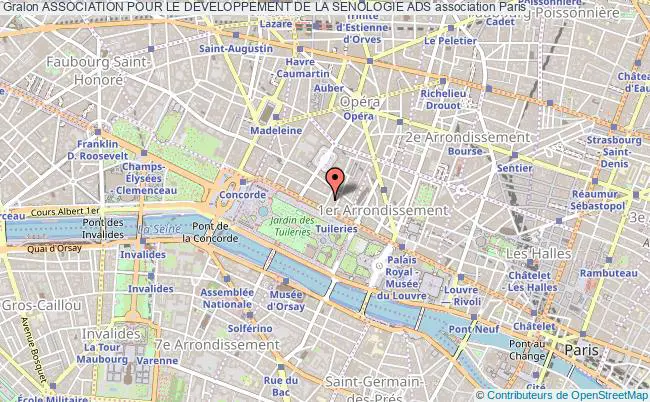 plan association Association Pour Le Developpement De La Senologie Ads Paris