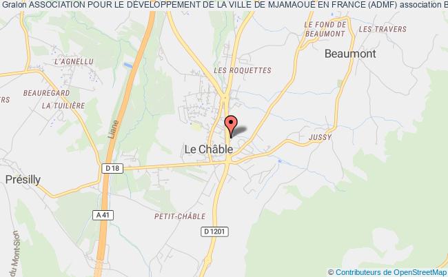 plan association Association Pour Le DÉveloppement De La Ville De MjamaouÉ En France (admf) Beaumont