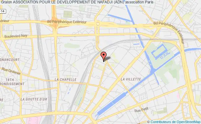 plan association Association Pour Le Developpement De Nafadji (adn) Paris