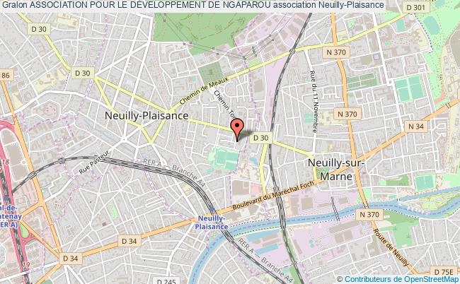 plan association Association Pour Le DÉveloppement De Ngaparou Neuilly-Plaisance
