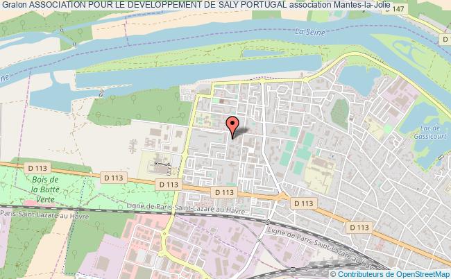 plan association Association Pour Le Developpement De Saly Portugal Mantes-la-Jolie