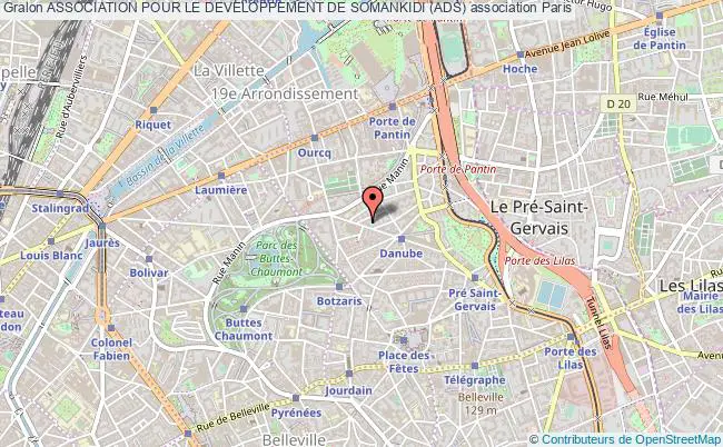 plan association Association Pour Le Developpement De Somankidi (ads) Paris