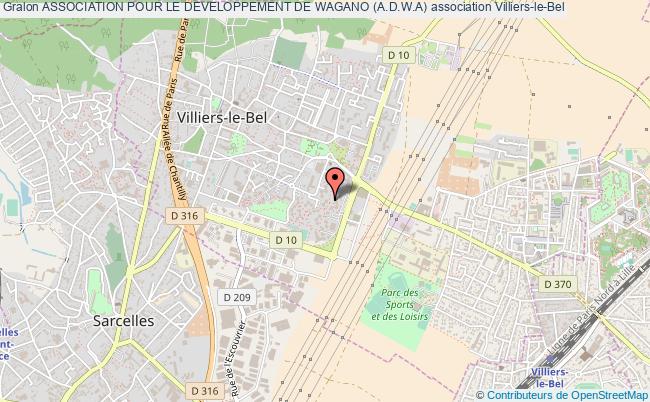 plan association Association Pour Le Developpement De Wagano (a.d.w.a) Villiers-le-Bel