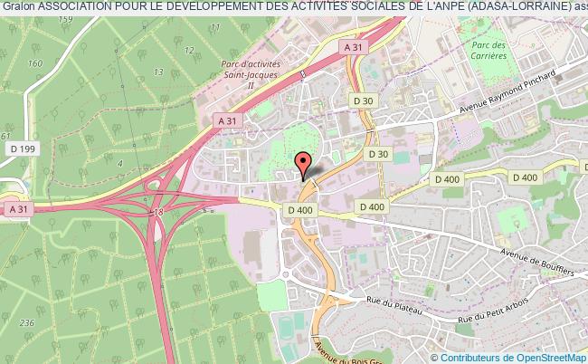ASSOCIATION POUR LE DEVELOPPEMENT DES ACTIVITES SOCIALES DE L'ANPE (ADASA-LORRAINE)