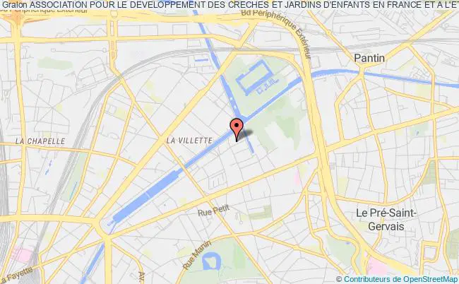 plan association Association Pour Le Developpement Des Creches Et Jardins D'enfants En France Et A L'etranger Adcje Fe Paris