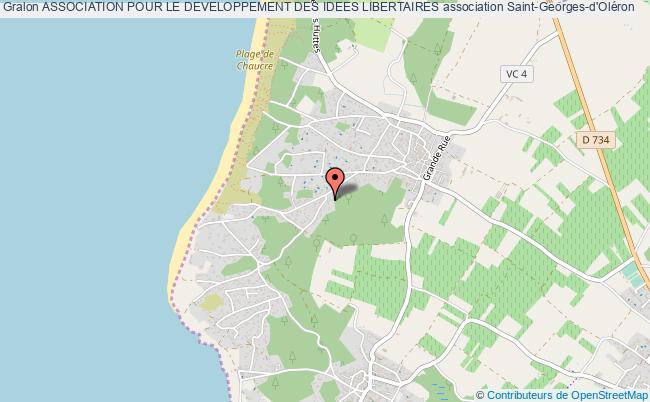 plan association Association Pour Le Developpement Des Idees Libertaires Saint-Georges-d'Oléron