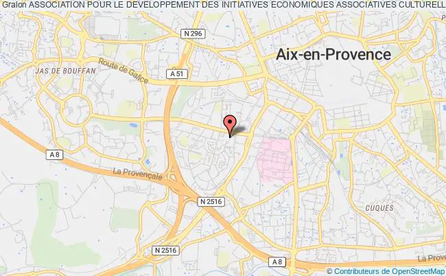 plan association Association Pour Le Developpement Des Initiatives Economiques Associatives Culturelles Et Sociales 13 ( A D I E S 13) Aix-en-Provence
