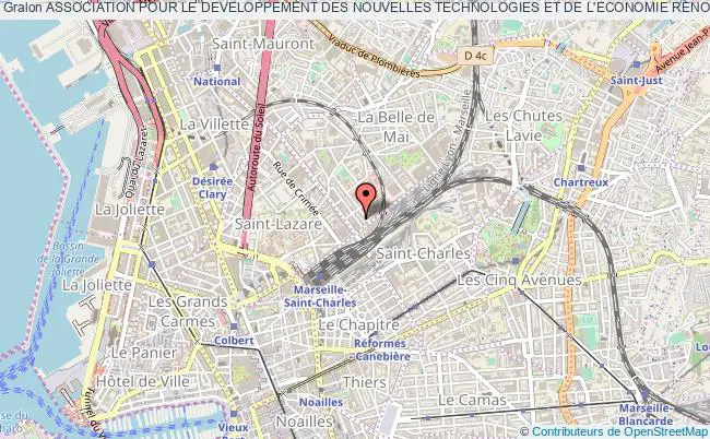 plan association Association Pour Le Developpement Des Nouvelles Technologies Et De L'economie Renouvelable (adnter) Marseille