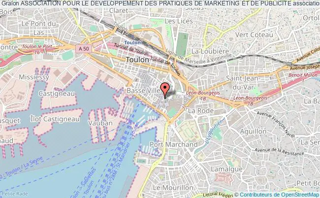plan association Association Pour Le Developpement Des Pratiques De Marketing Et De Publicite Toulon
