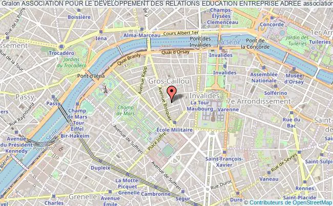 plan association Association Pour Le Developpement Des Relations Education Entreprise Adree Paris