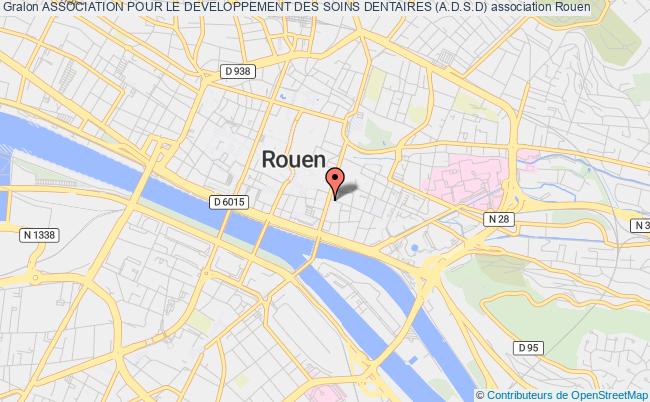 plan association Association Pour Le Developpement Des Soins Dentaires (a.d.s.d) Rouen
