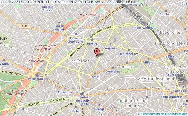plan association Association Pour Le Developpement Du Krav Maga Paris