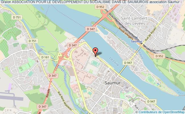 plan association Association Pour Le Developpement Du Socialisme Dans Le Saumurois Saumur
