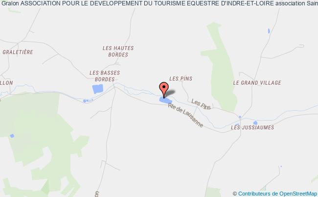 plan association Association Pour Le Developpement Du Tourisme Equestre D'indre-et-loire Saint-Hippolyte