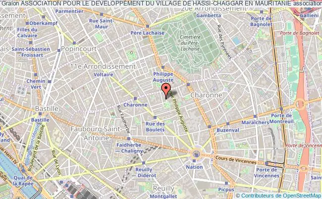 plan association Association Pour Le Developpement Du Village De Hassi-chaggar En Mauritanie Paris