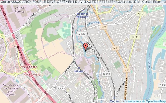 plan association Association Pour Le Developpement Du Village De Pete (senegal) Corbeil-Essonnes
