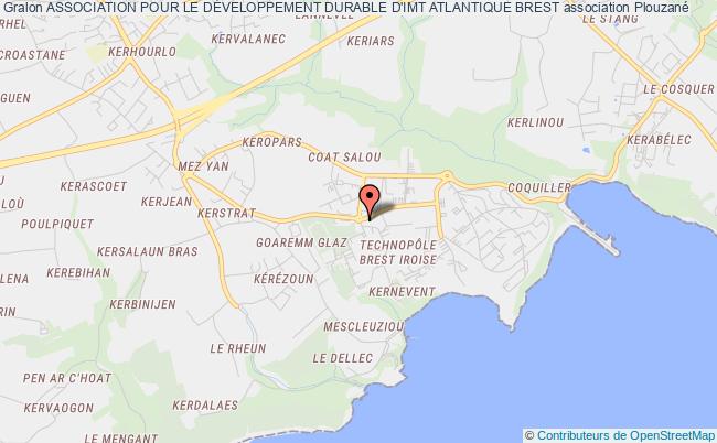 plan association Association Pour Le DÉveloppement Durable D'imt Atlantique Brest Plouzané