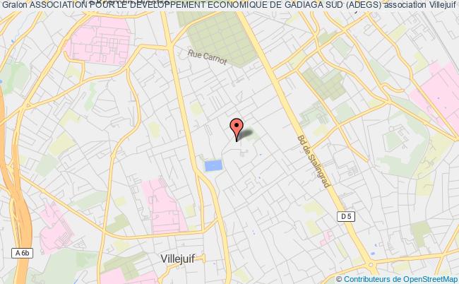 plan association Association Pour Le Developpement Economique De Gadiaga Sud (adegs) Villejuif