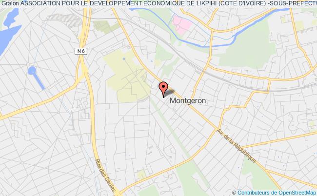 plan association Association Pour Le Developpement Economique De Likpihi (cote D'ivoire) -sous-prefecture De Bayota Montgeron