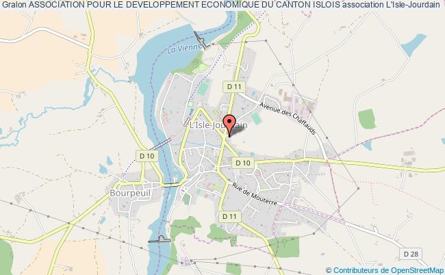plan association Association Pour Le Developpement Economique Du Canton Islois L'Isle-Jourdain